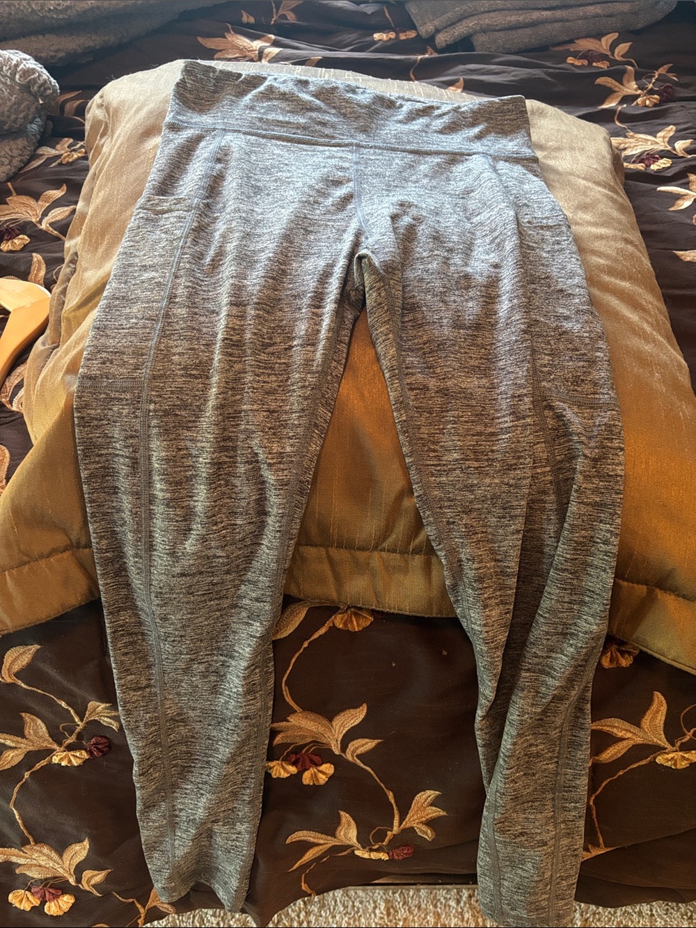 Aeropostale Gray Marled Leggings